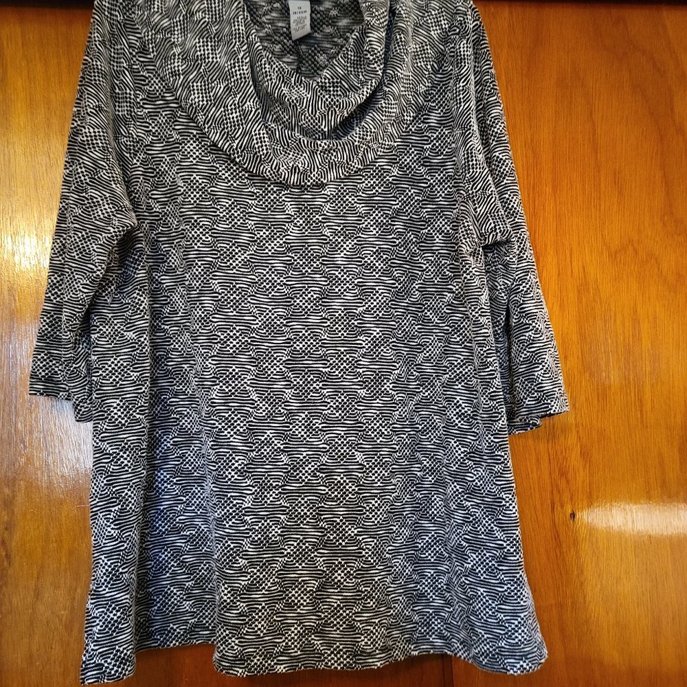 Cowl neck top